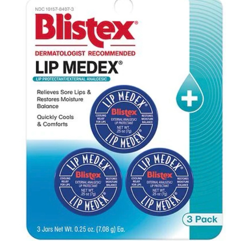 Blistex Lip Medex 3 Pack lip balm